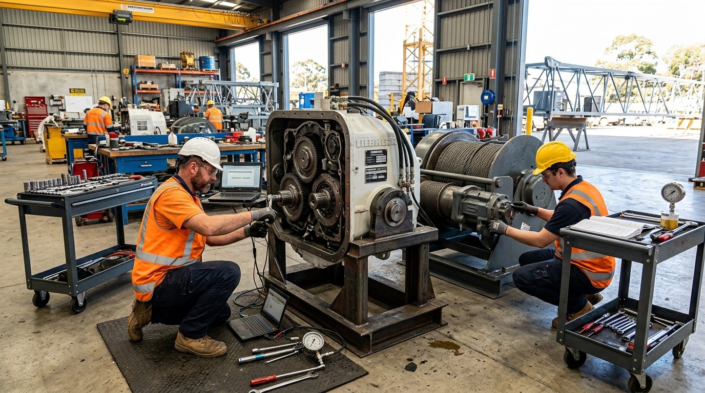 Crane Maintenance Workshop Bangalore