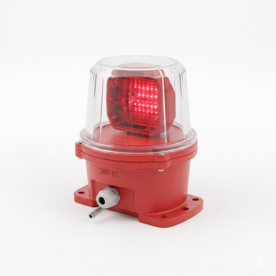 Aviation Obstruction Warning Beacon Light